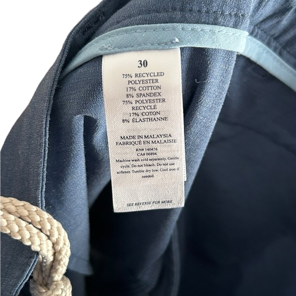 Faherty Blue All Day Shorts - Picture 2 of 4